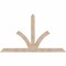 Ekena Millwork Richland Smooth Timber Gable Bracket, Douglas Fir, 96"W x 56"H x 5 1/2"D x 5 1/2"F, 14/12 Pitch GBW096X56X0606RIC00SDF - alternate 1